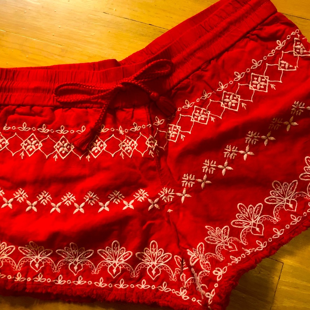 Loft Embroidered Shorts - Picture 3 of 9